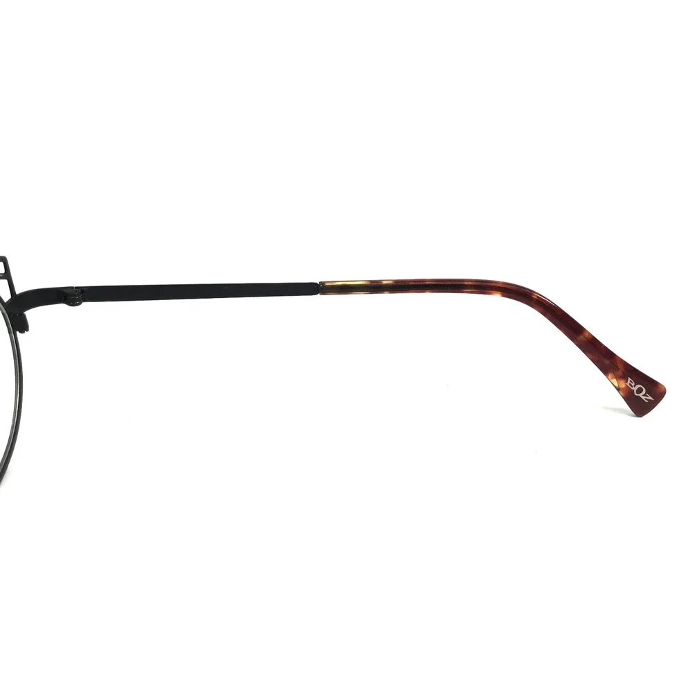 BOZ Eyeglasses Frames DONA 0055 Shiny Black Shiny Gold Cat Eye 50-16-140